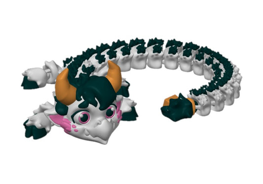 3D Printed Dragons; Highland Cow