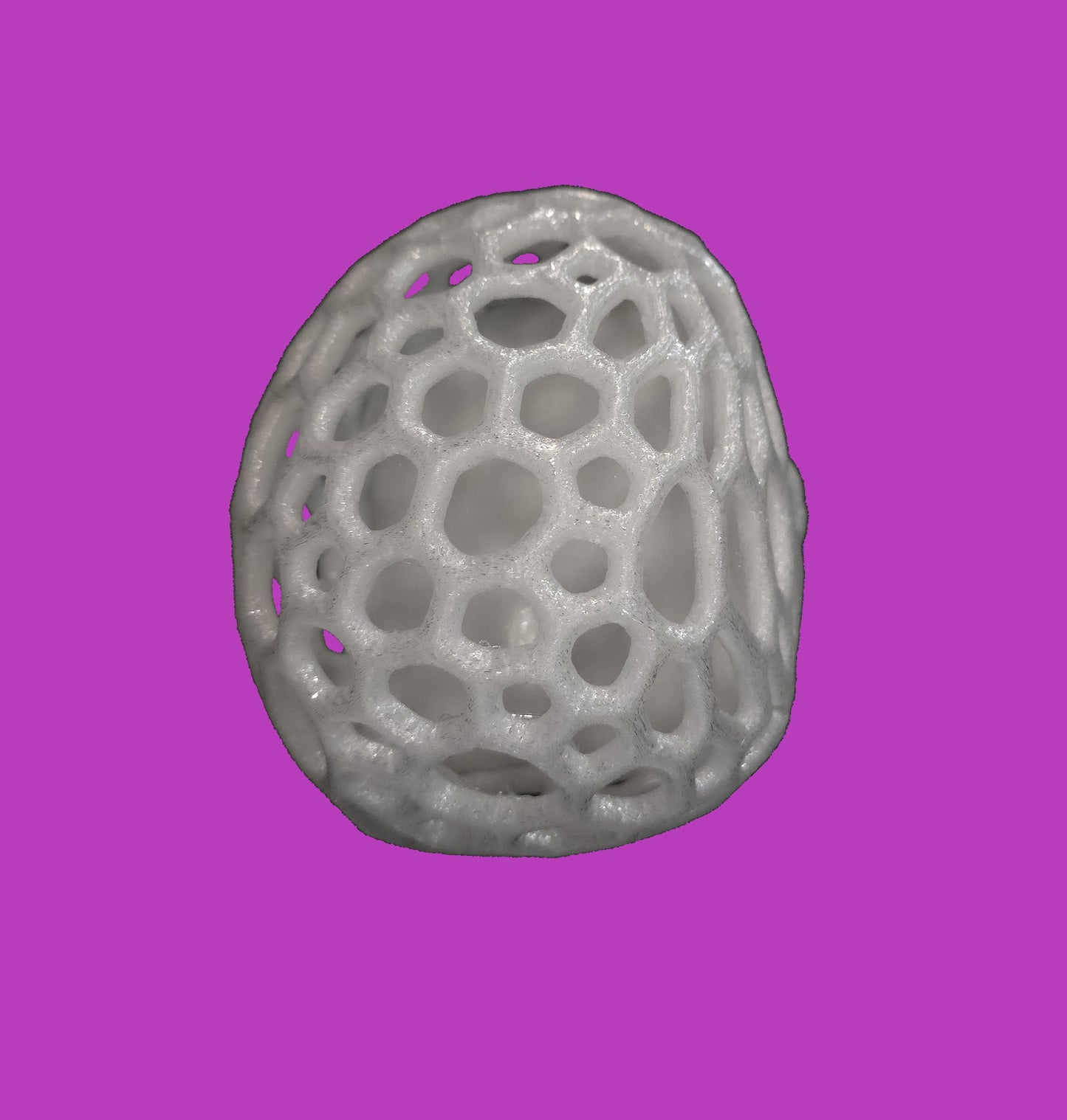 Skull with holes