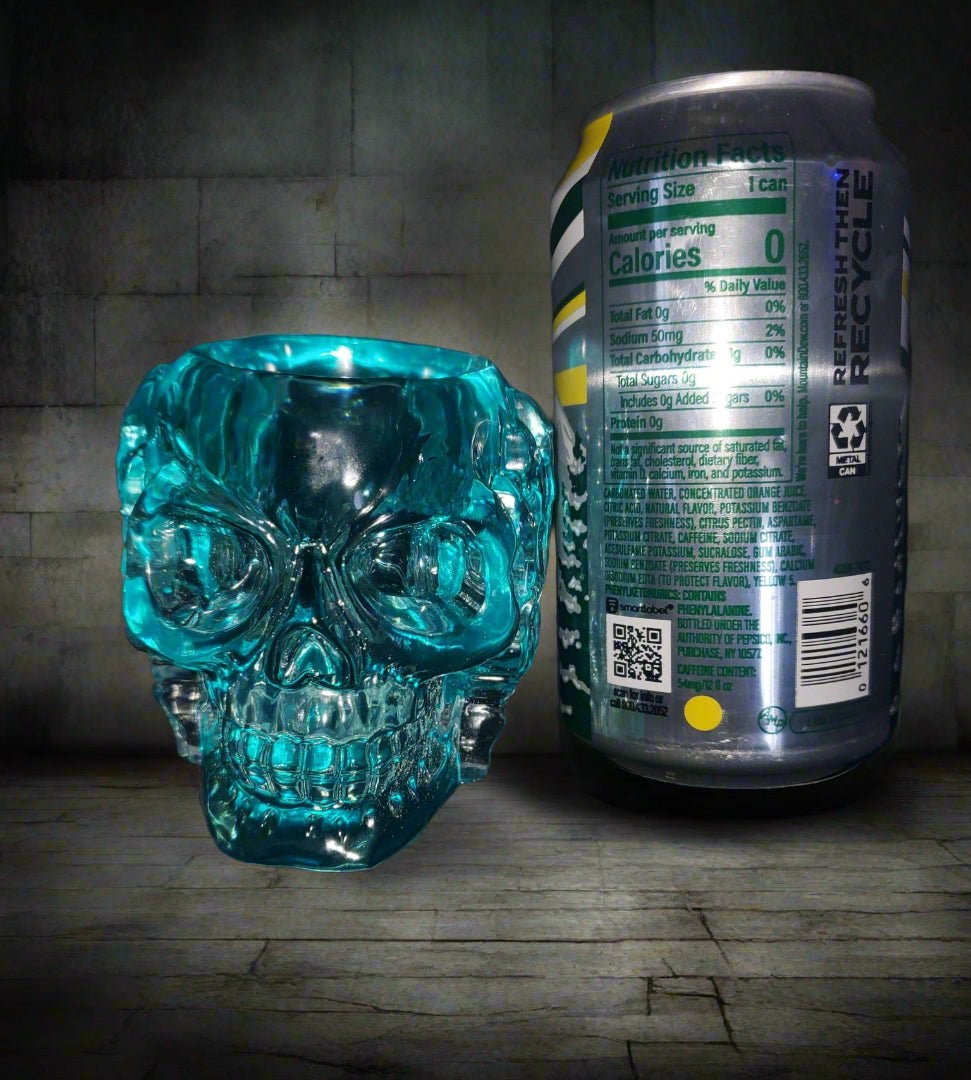 Custom 3 piece Skull candle holder set; Hear no Evil, See no Evil, Speak No Evil