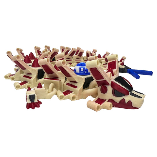 3D Printed Dragons; Fighter Plane