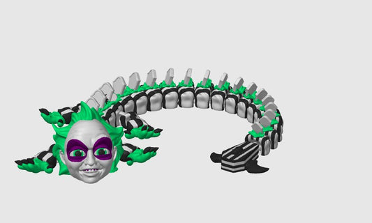 3D Printed Dragons; Beetle Dragon