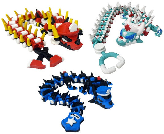 3D Printed Dragons; 1st Responders