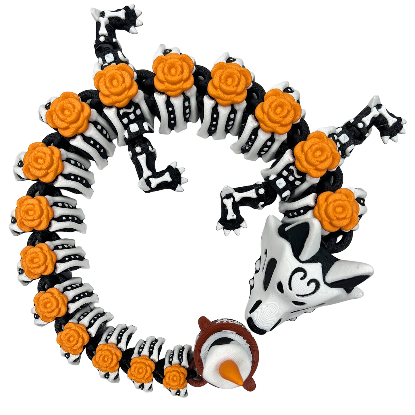 Day of the Dead 3d printed Dragon; Steven Wolf Design