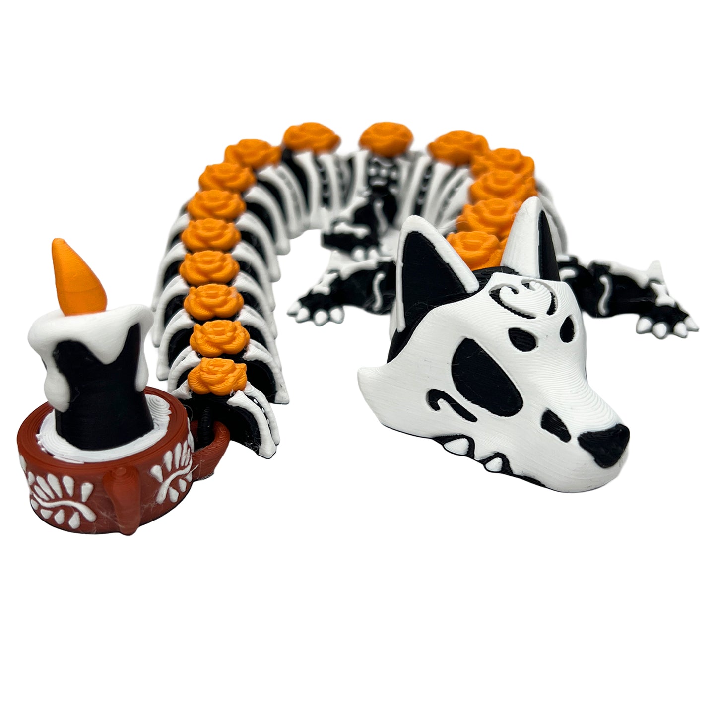 Day of the Dead 3d printed Dragon; Steven Wolf Design