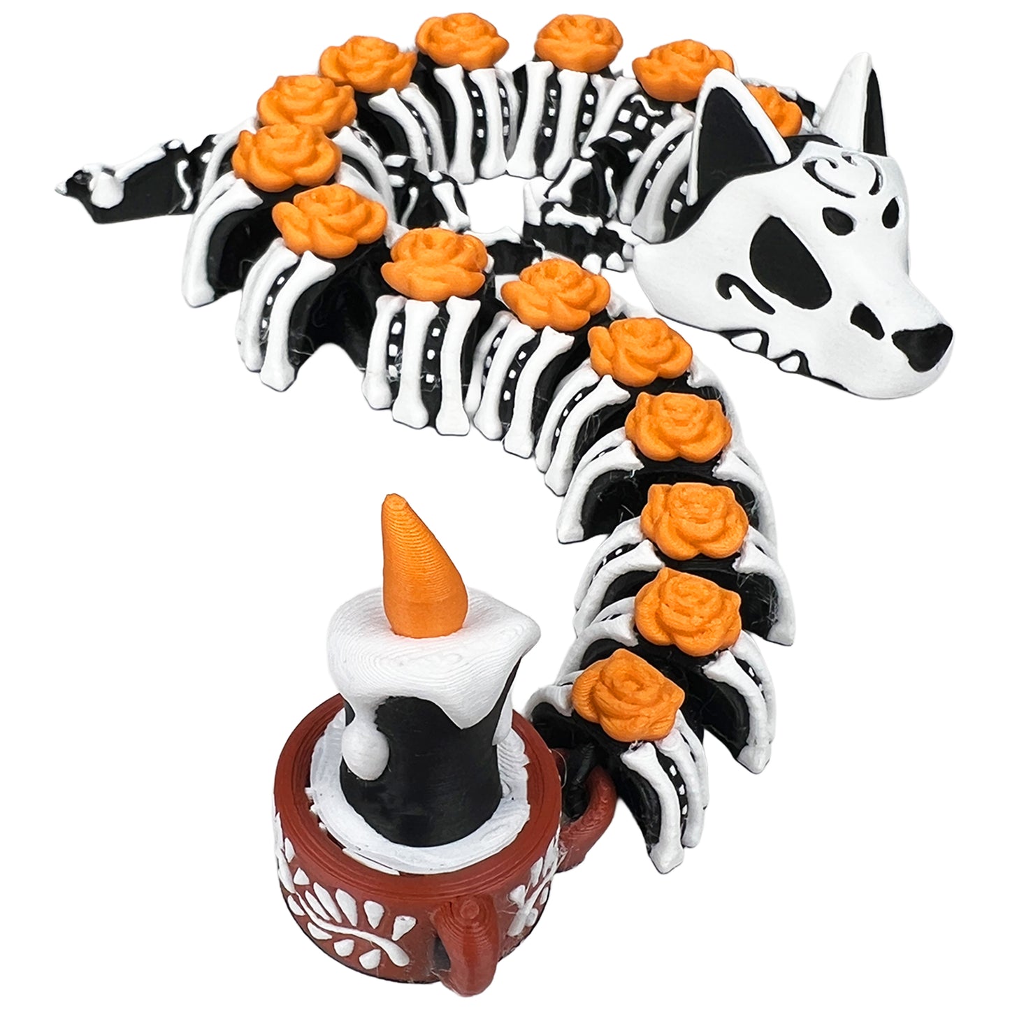 Day of the Dead 3d printed Dragon; Steven Wolf Design