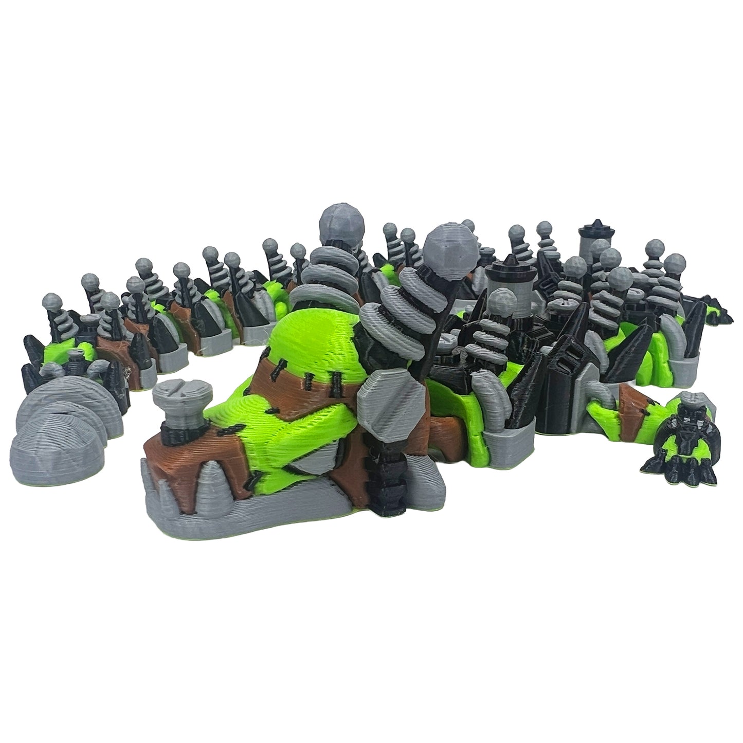 3D Printed Dragons; Frankendragon