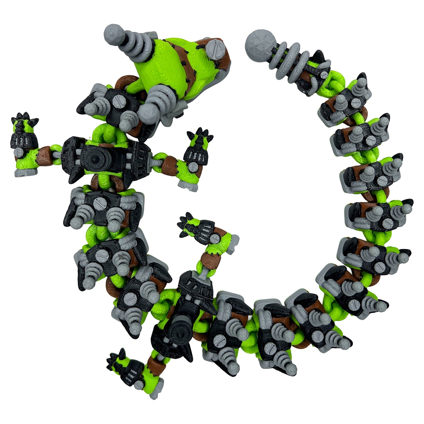 3D Printed Dragons; Frankendragon