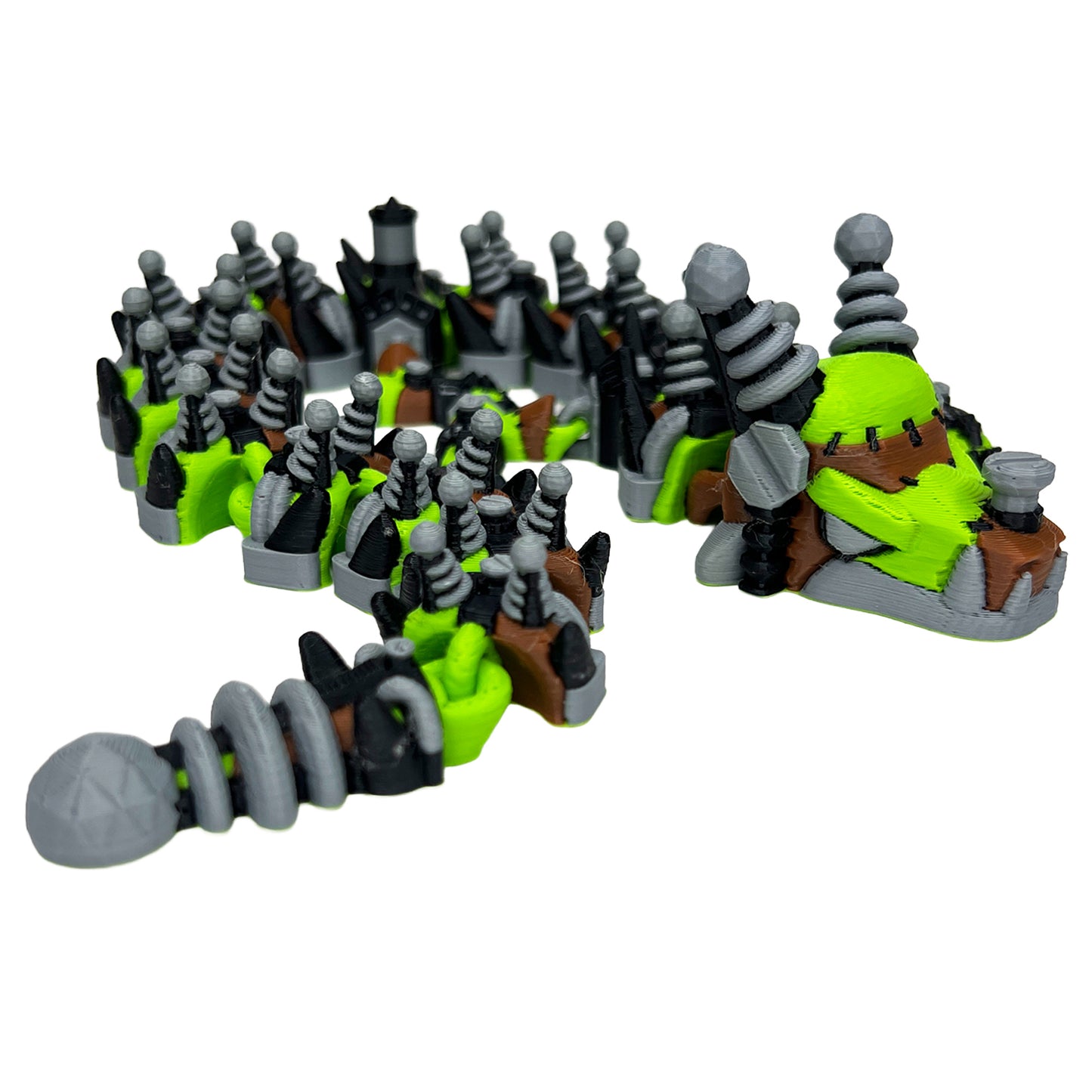 3D Printed Dragons; Frankendragon