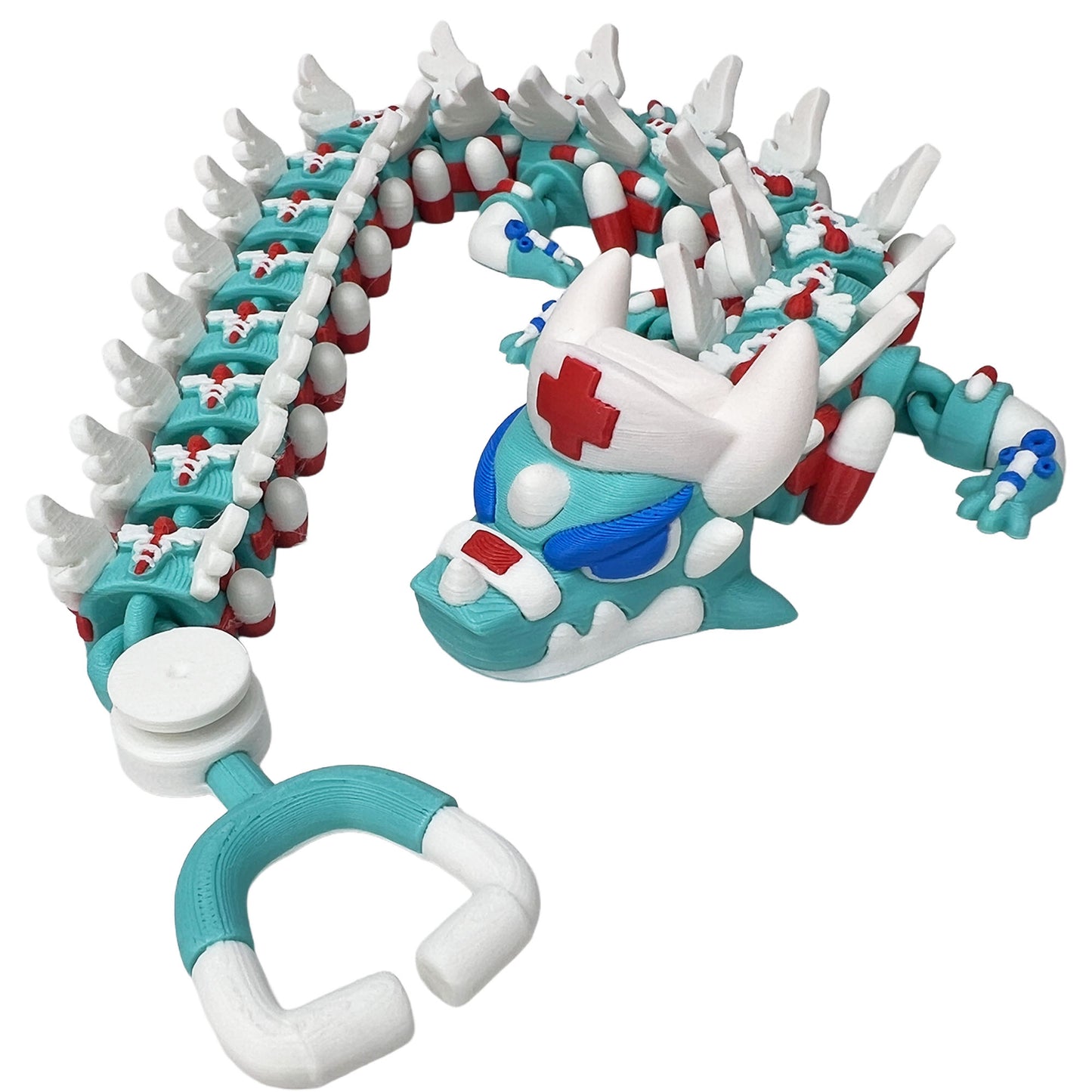 Nurse 3d printed Dragon; Steven Wolf Design