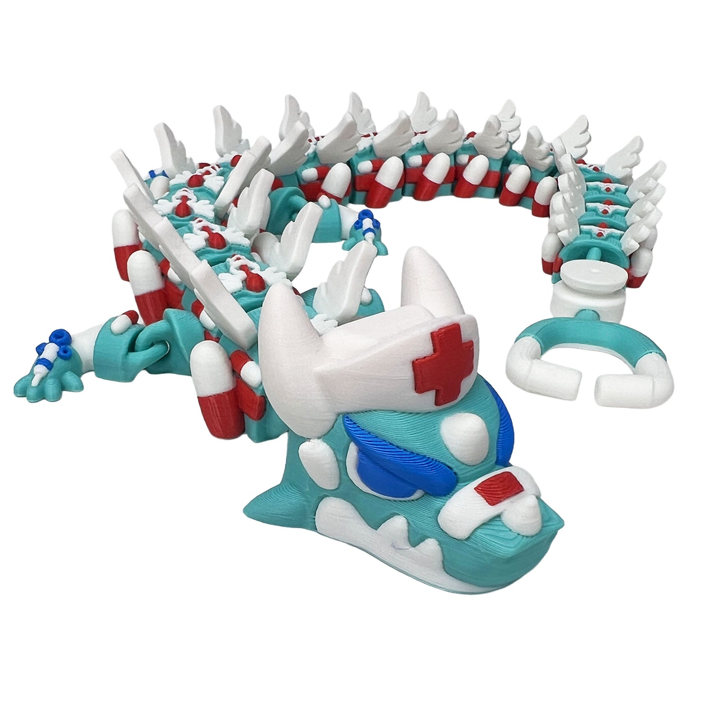 Nurse 3d printed Dragon; Steven Wolf Design