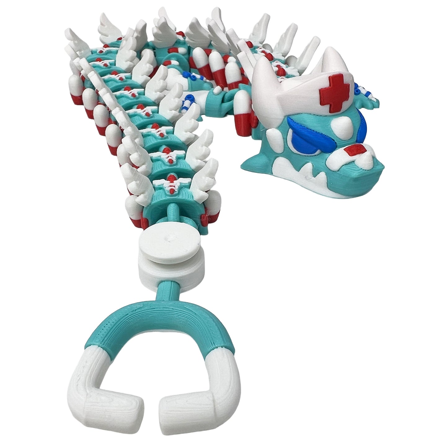 Nurse 3d printed Dragon; Steven Wolf Design