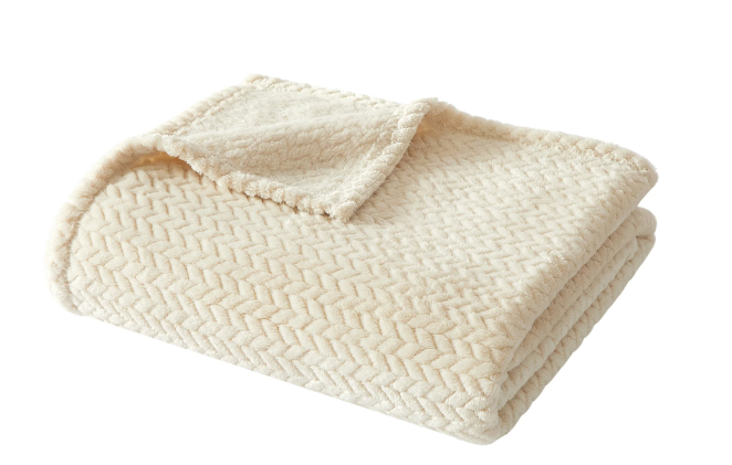 Custom Embroidered throw blanket