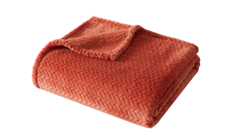 Custom Embroidered throw blanket