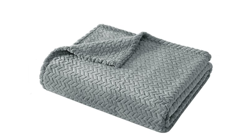 Custom Embroidered throw blanket