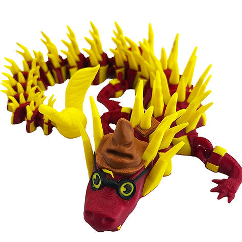 Custom 3d Printed Articulated Dragons