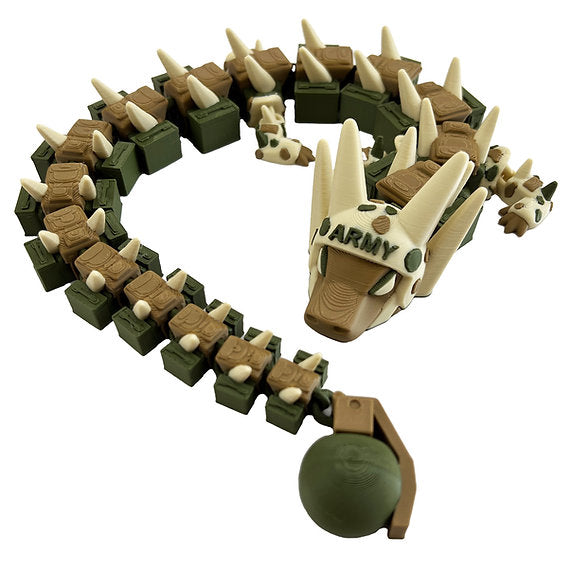 United States Army 3d-Printed Dragon; Steven Wolf Design
