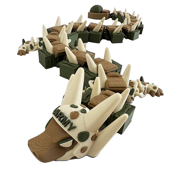 United States Army 3d-Printed Dragon; Steven Wolf Design