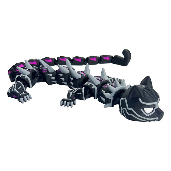 Black Panther Inspired 3d-Printed Dragon; Steven Wolf Design, Jaguar Dragon