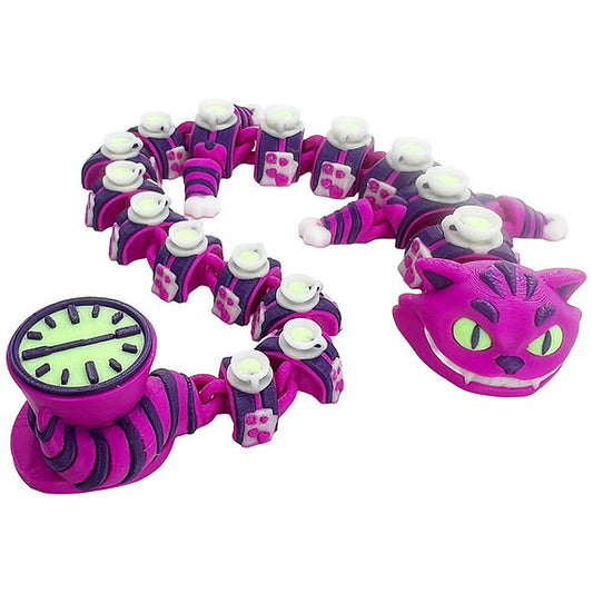 Cheshire Cat inspired 3d-Printed Dragon; Steven Wolf Design