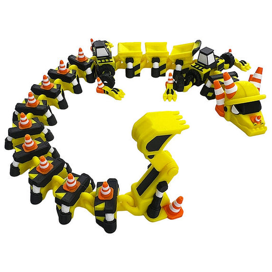 Construction 3D Printed Dragon; Steven Wolf Design