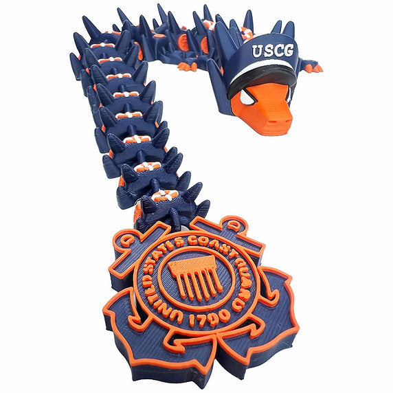 Coast Guard 3d-Printed Dragon; Steven Wolf Design, United States Coast Guard