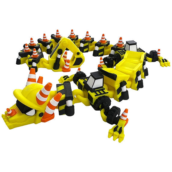 Construction 3D Printed Dragon; Steven Wolf Design