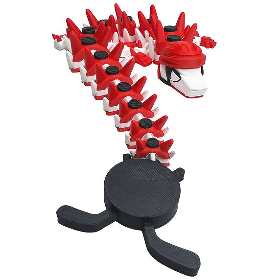 Hockey 3D Printed Dragon; Steven Wolf Design, customizable
