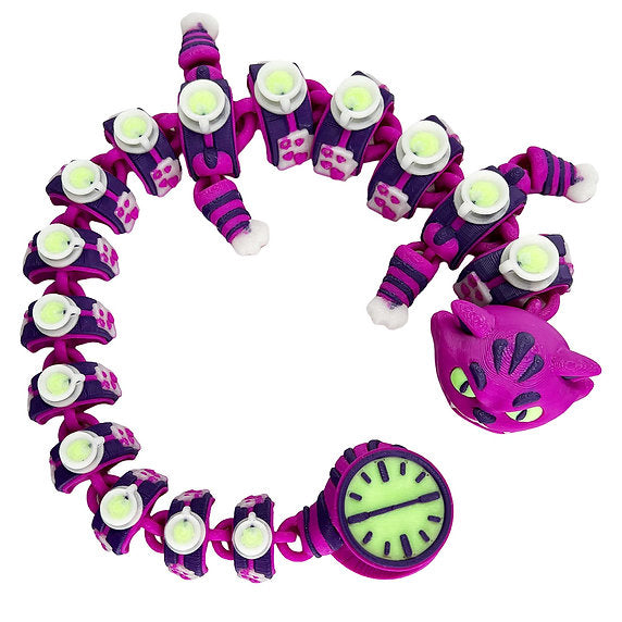 Cheshire Cat inspired 3d-Printed Dragon; Steven Wolf Design