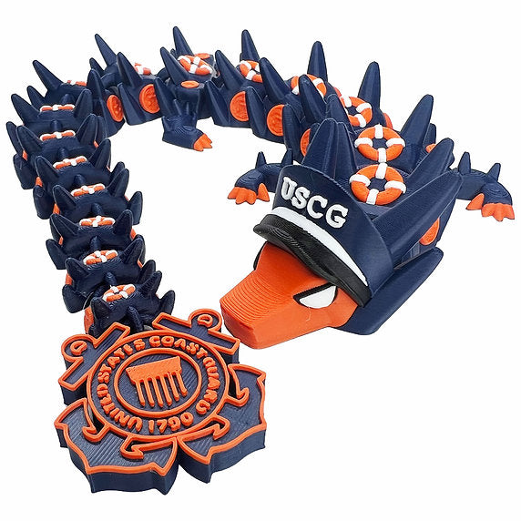 Coast Guard 3d-Printed Dragon; Steven Wolf Design, United States Coast Guard