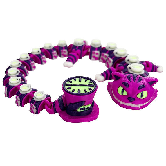 Cheshire Cat inspired 3d-Printed Dragon; Steven Wolf Design