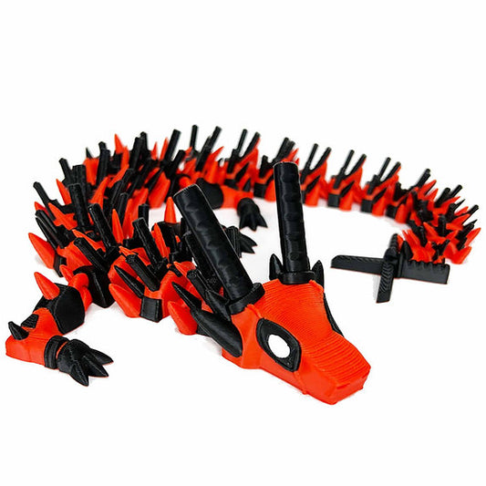 Deadpool inspired 3d-Printed Dragon; Steven Wolf Design, Dead Dragon