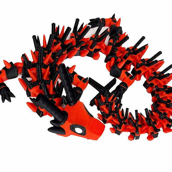 Deadpool inspired 3d-Printed Dragon; Steven Wolf Design, Dead Dragon