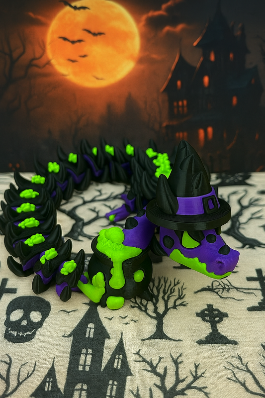 3D Printed Dragons; Witch