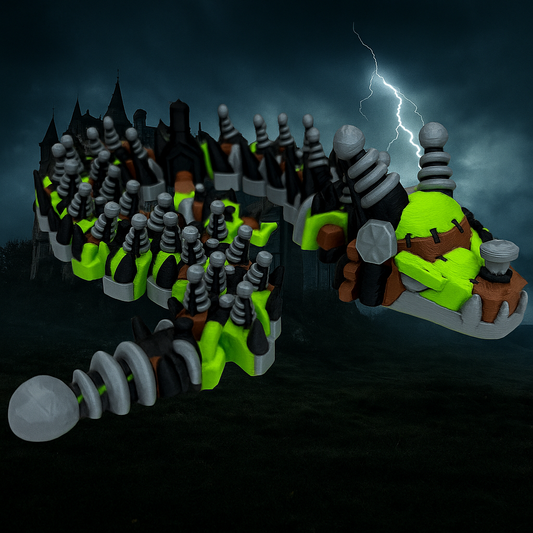 3D Printed Dragons; Frankendragon
