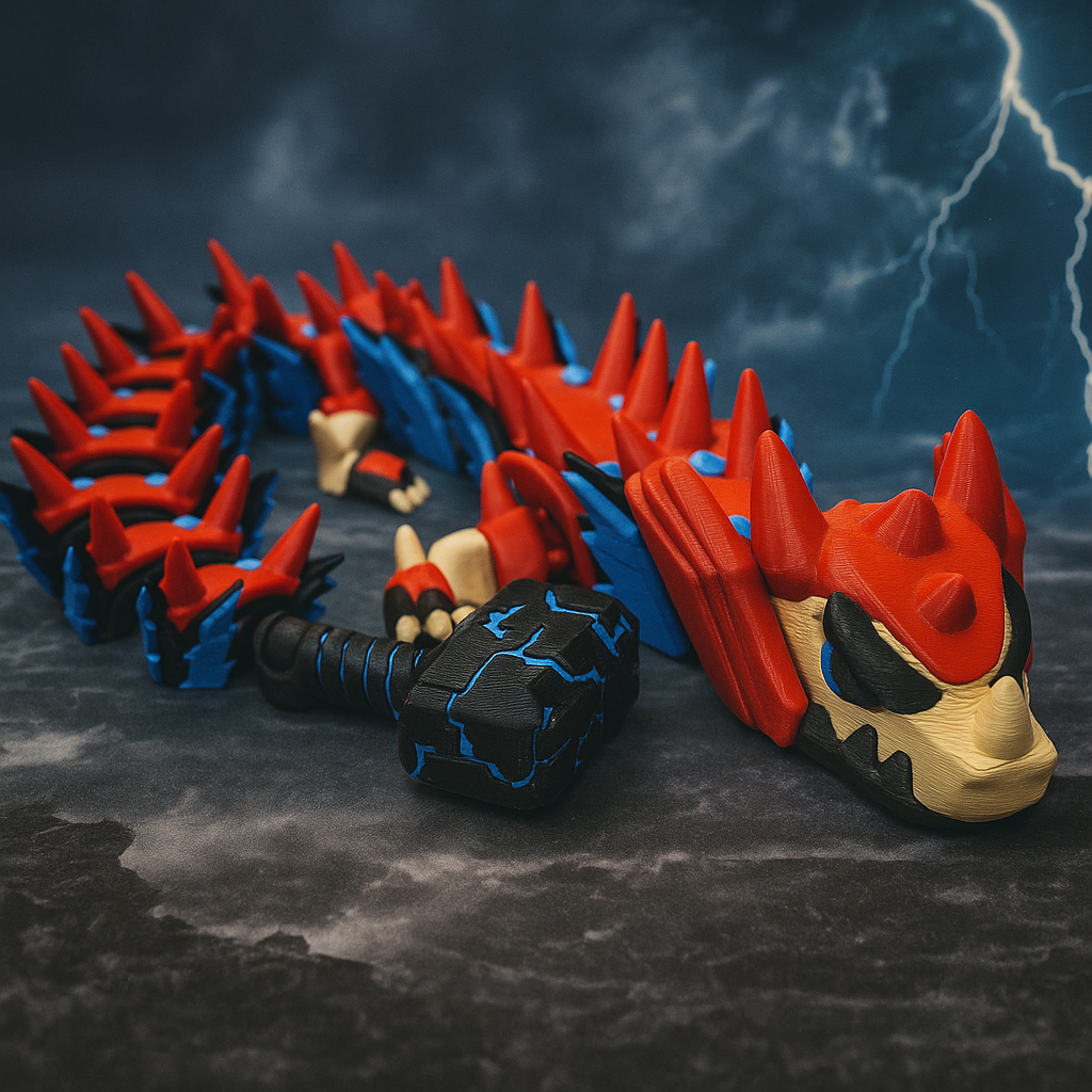 3D Printed Dragons; Hammer God