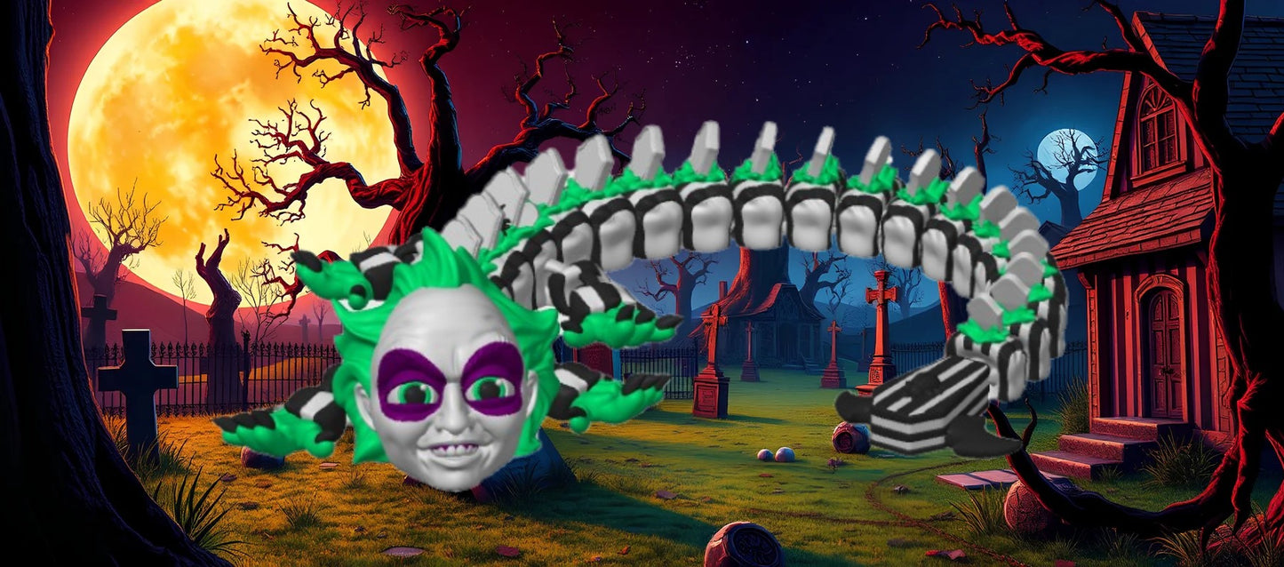 3D Printed Dragons; Beetle Dragon