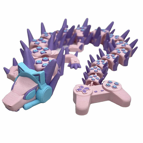 PS Gamers 3D Printed Dragon; Steven Wolf Design, Choose Boy or Girl