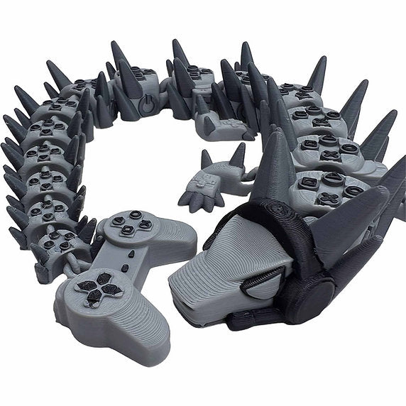 PS Gamers 3D Printed Dragon; Steven Wolf Design, Choose Boy or Girl