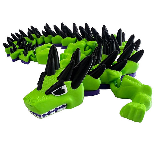 Hulk Inspired 3d-Printed Dragon; Steven Wolf Design, Smash Dragon