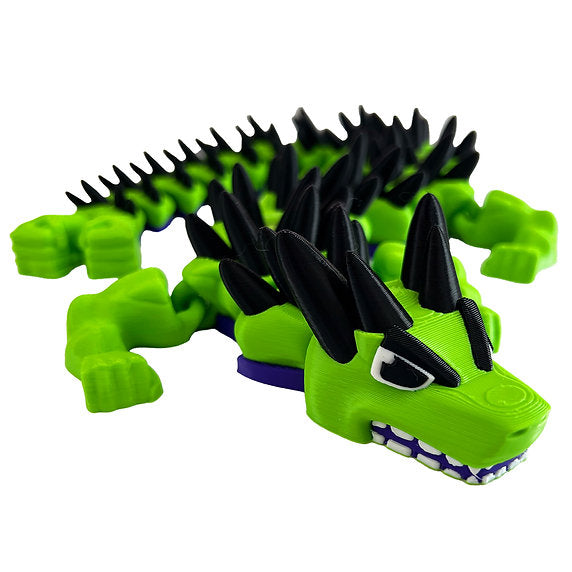 Hulk Inspired 3d-Printed Dragon; Steven Wolf Design, Smash Dragon
