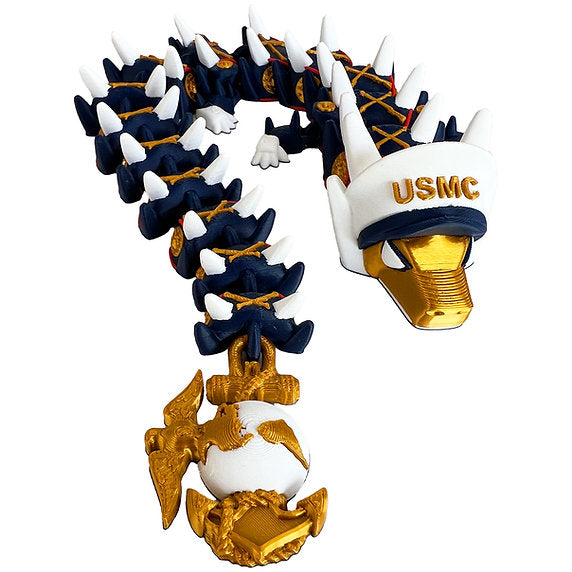 Marines 3d-Printed Dragon; Steven Wolf Design