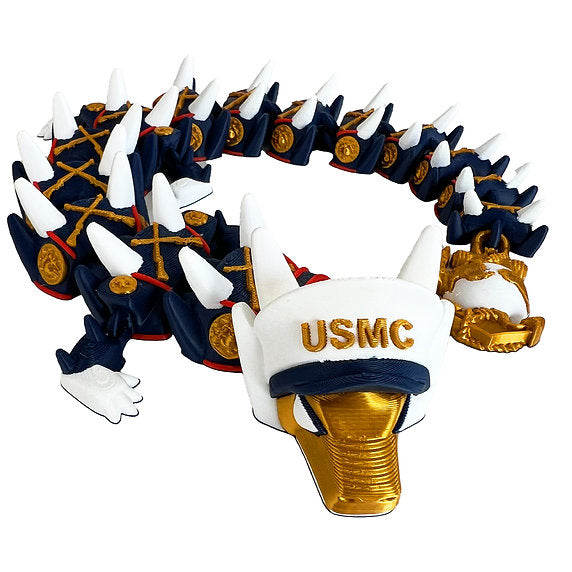 Marines 3d-Printed Dragon; Steven Wolf Design