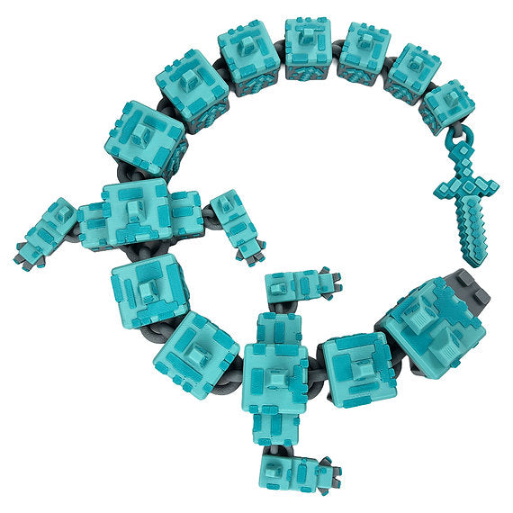 Minecraft inspired 3d-Printed Dragon; Steven Wolf Design, Earth Dragon