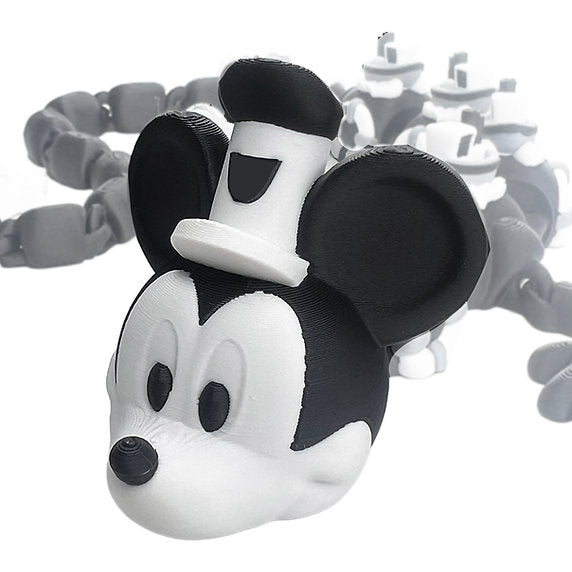 Steamboat Mouse 3d-Printed Dragon; Steven Wolf Design, Cartoon Dragon