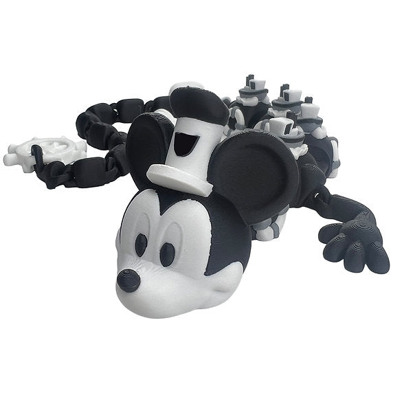 Steamboat Mouse 3d-Printed Dragon; Steven Wolf Design, Cartoon Dragon